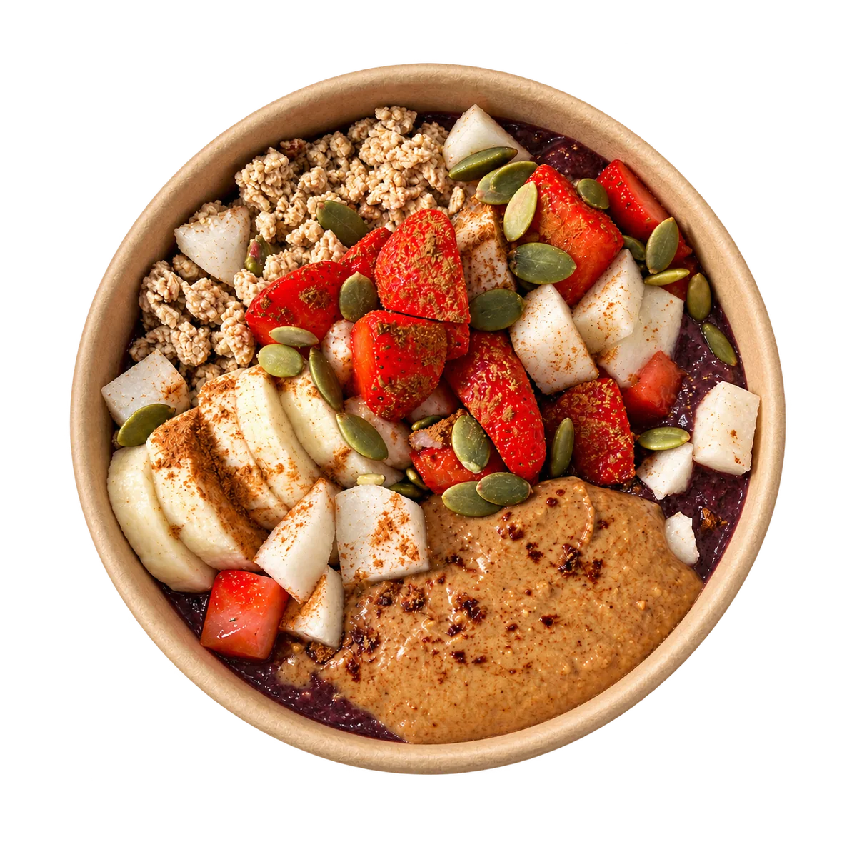 AUTUMN ALMOND, açai bowl di Very Açai a Roma Prati